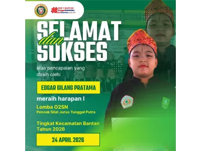 Tunjukkan keberanianmu, ukir prestasimu! Saatnya berlaga di O2SN pencak silat